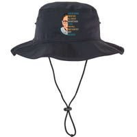 Notorious RBG Ask No Favors Quote Legacy Cool Fit Booney Bucket Hat