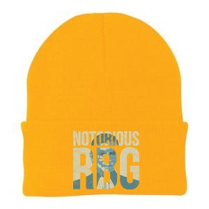 Notorious RBG Blue Logo Knit Cap Winter Beanie