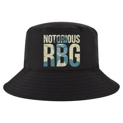 Notorious RBG Blue Logo Cool Comfort Performance Bucket Hat