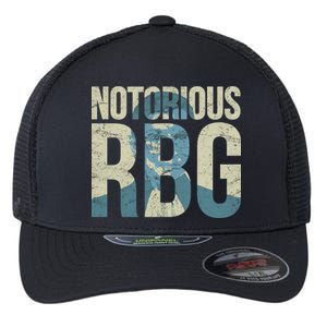 Notorious RBG Blue Logo Flexfit Unipanel Trucker Cap