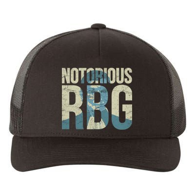 Notorious RBG Blue Logo Yupoong Adult 5-Panel Trucker Hat