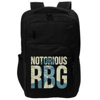 Notorious RBG Blue Logo Impact Tech Backpack