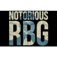 Notorious RBG Blue Logo Bumper Sticker