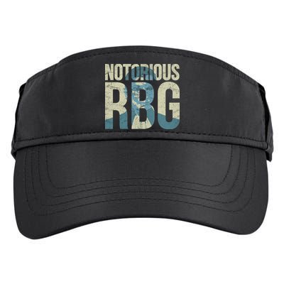 Notorious RBG Blue Logo Adult Drive Performance Visor