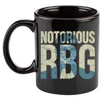 Notorious RBG Blue Logo 11oz C Handle Ceramic Mug