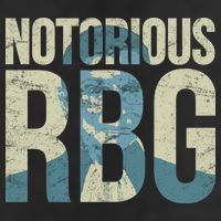 Notorious RBG Blue Logo 11oz C Handle Ceramic Mug