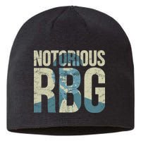 Notorious RBG Blue Logo Sustainable Beanie