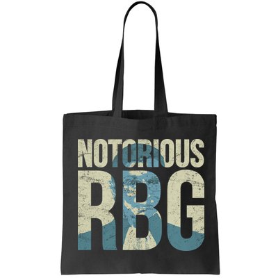 Notorious RBG Blue Logo Bag