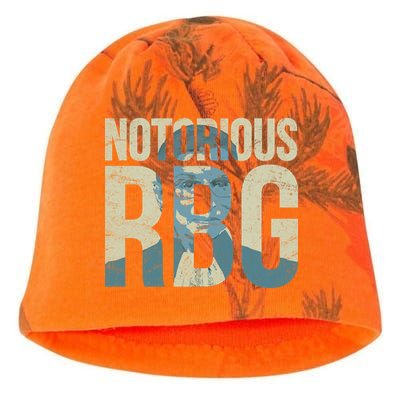 Notorious RBG Blue Logo Kati - Camo Knit Beanie