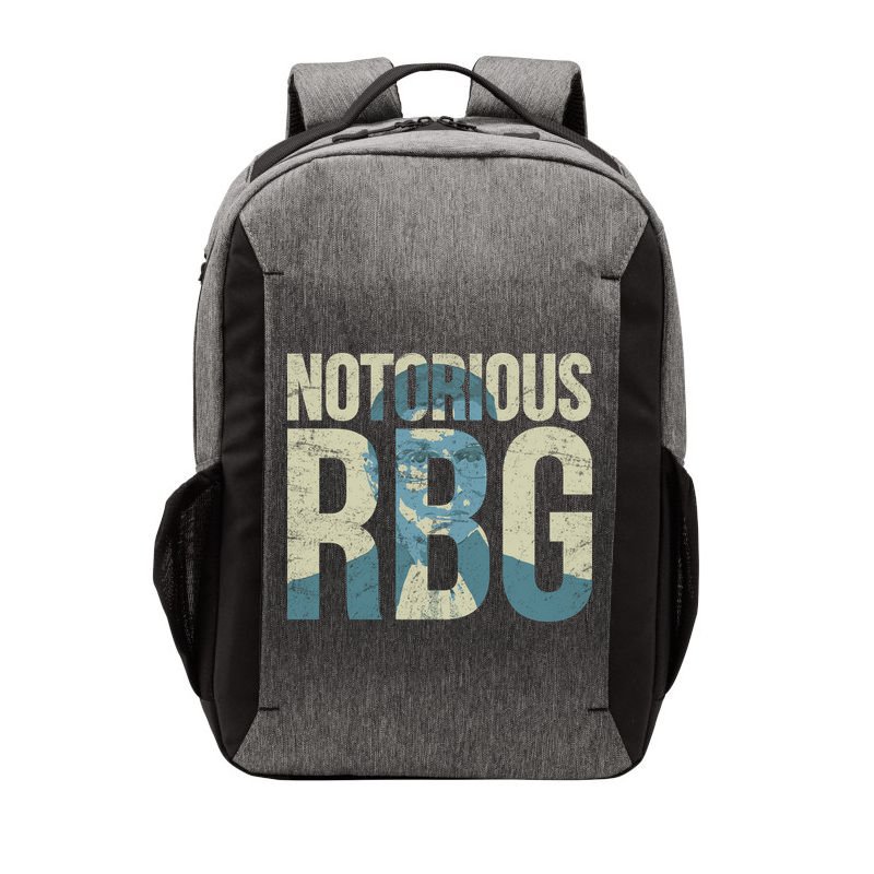 Notorious RBG Blue Logo Vector Backpack