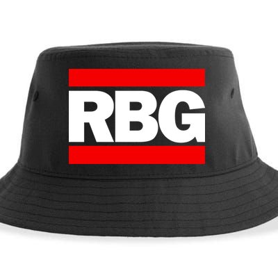 Notorious RBG Box Logo Sustainable Bucket Hat