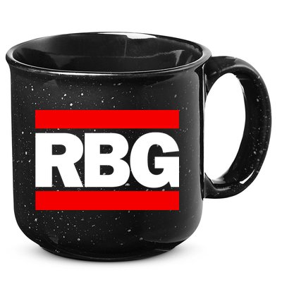 Notorious RBG Box Logo 15oz Campfire Ceramic Mug