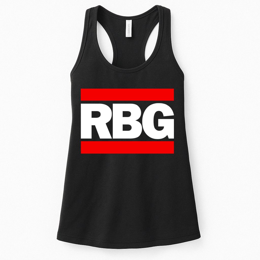 Notorious RBG Box Logo Womens Tank Top
