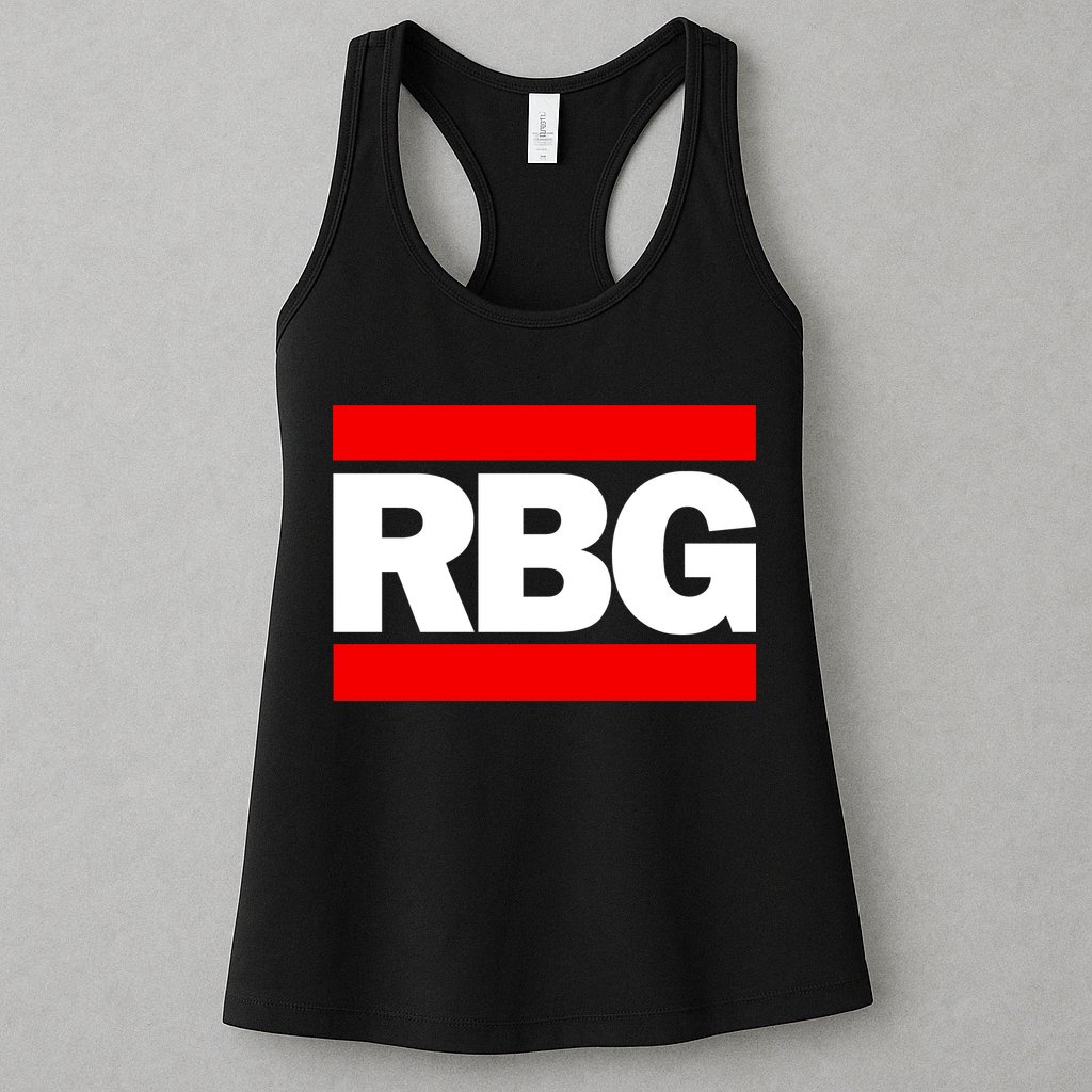 Notorious RBG Box Logo Womens Tank Top