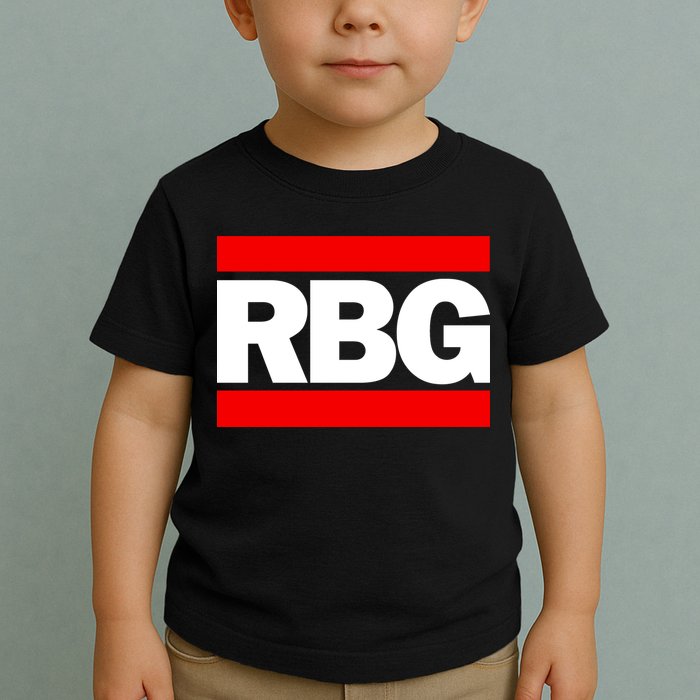 Notorious RBG Box Logo Toddler T-Shirt