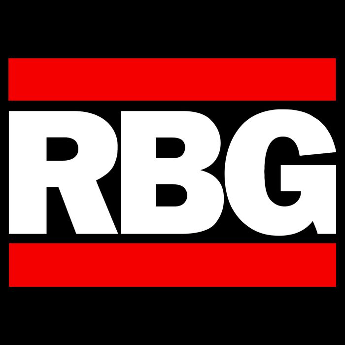 Notorious RBG Box Logo Toddler T-Shirt