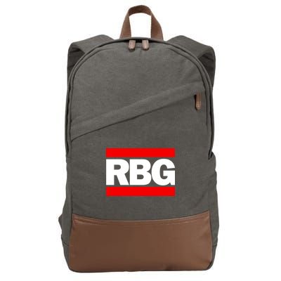 Notorious RBG Box Logo Cotton Canvas Backpack