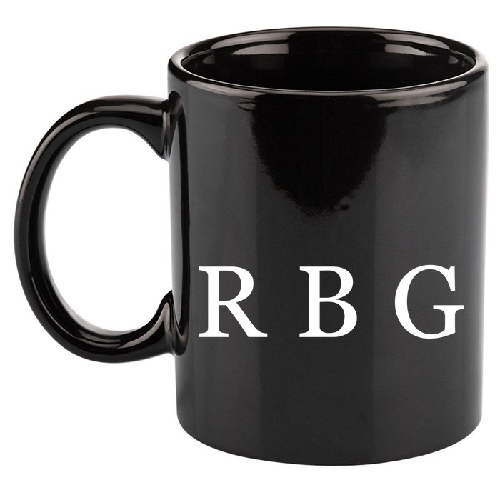 Notorious RBG Classic Logo 11oz C Handle Ceramic Mug