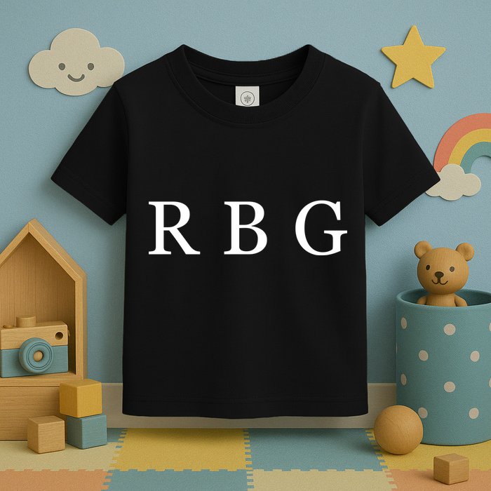 Notorious RBG Classic Logo Toddler T-Shirt