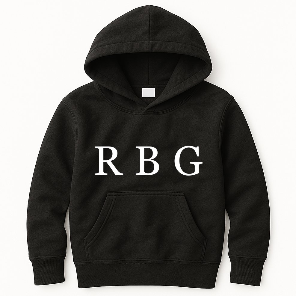 Notorious RBG Classic Logo Kids Hoodie