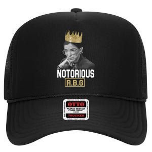 Notorious RBG Classic Ruth Crown High Crown Mesh Back Trucker Hat