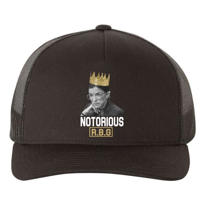 Notorious RBG Classic Ruth Crown Yupoong Adult 5-Panel Trucker Hat