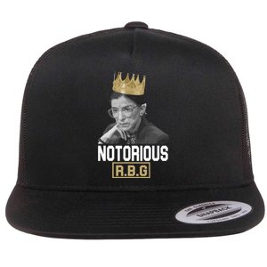 Notorious RBG Classic Ruth Crown Flat Bill Trucker Hat