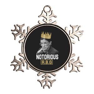 Notorious RBG Classic Ruth Crown Metallic Star Ornament