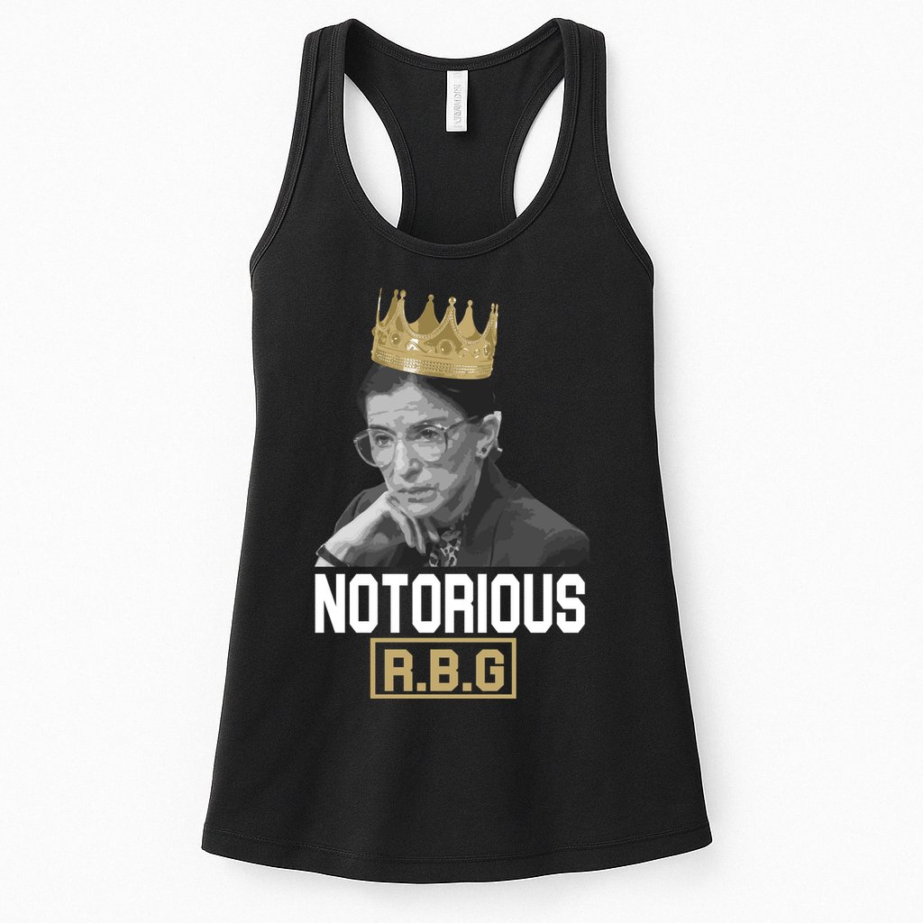 Notorious RBG Classic Ruth Crown Womens Tank Top