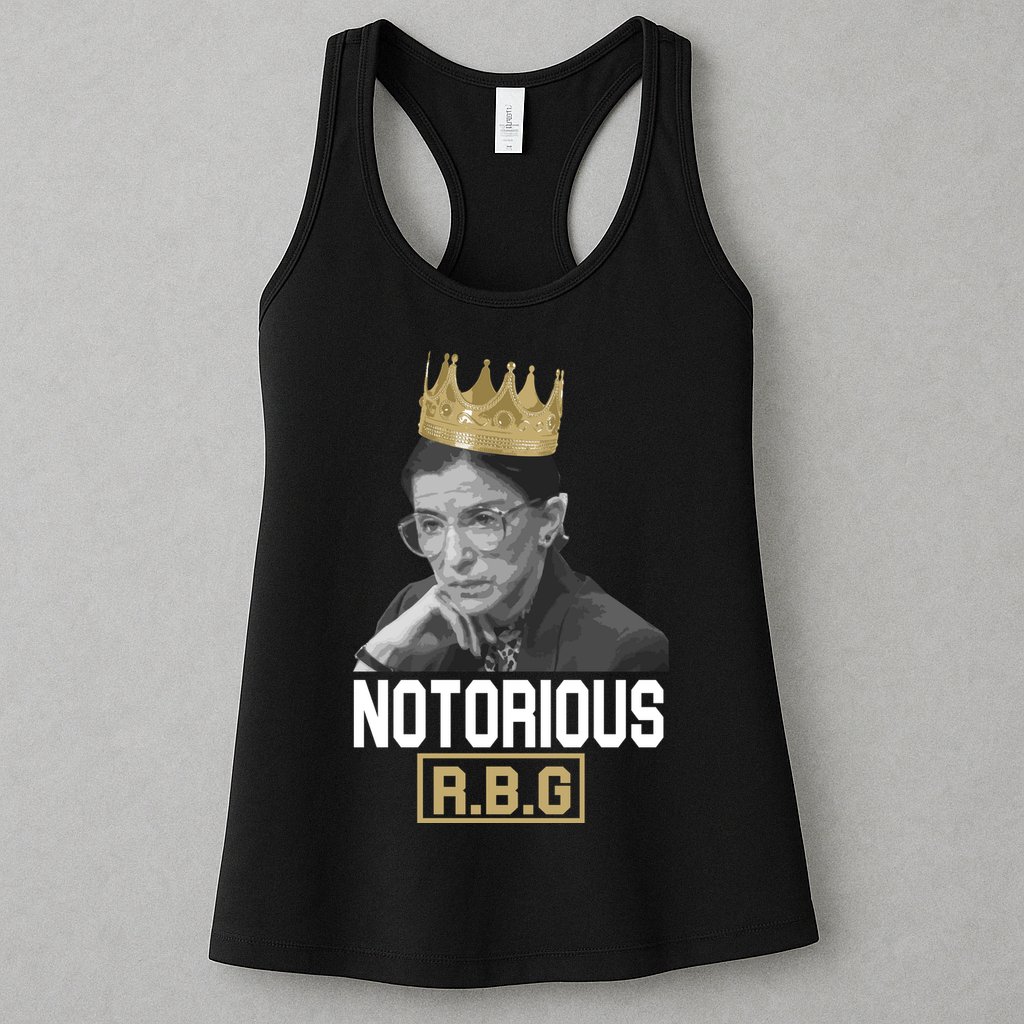 Notorious RBG Classic Ruth Crown Womens Tank Top