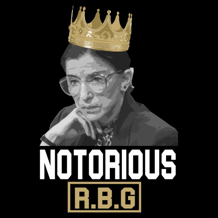 Notorious RBG Classic Ruth Crown Baby Bodysuit