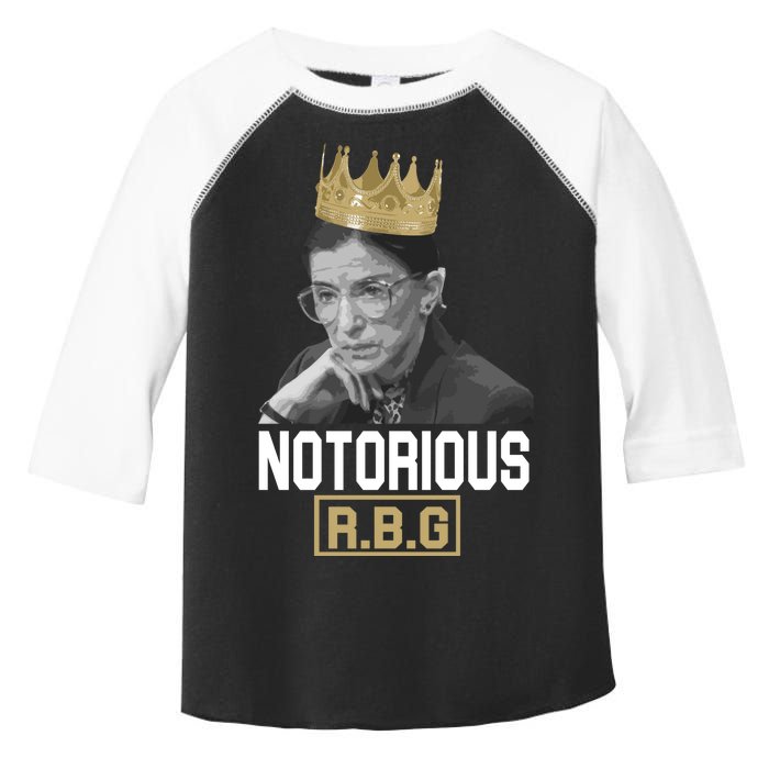 Notorious RBG Classic Ruth Crown Toddler Fine Jersey T-Shirt