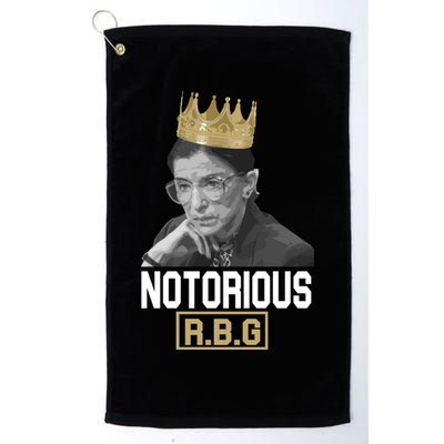Notorious RBG Classic Ruth Crown Golf Towel