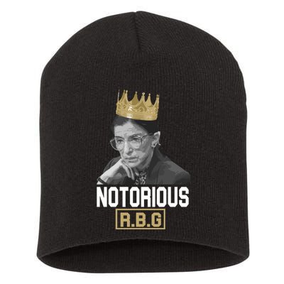 Notorious RBG Classic Ruth Crown Short Acrylic Beanie