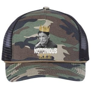 Notorious RBG Classic Ruth Crown Retro Rope Trucker Hat Cap