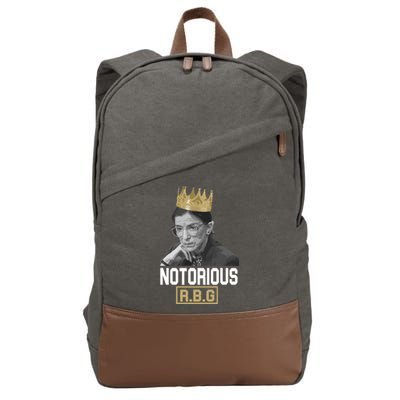 Notorious RBG Classic Ruth Crown Cotton Canvas Backpack