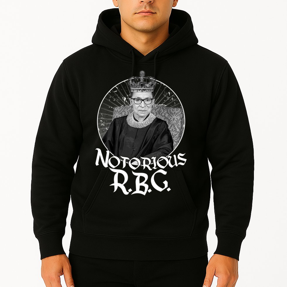 Notorious RBG Crown Hoodie