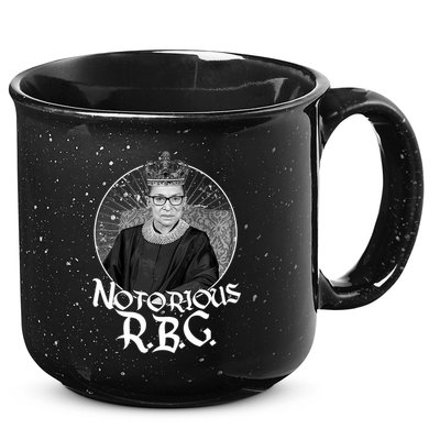 Notorious RBG Crown 15oz Campfire Ceramic Mug