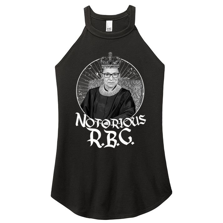 Notorious RBG Crown Women's Perfect Tri Rocker Tank