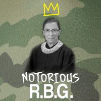 Notorious RBG Crown Ruth Bader Ginsburg Legacy Tie Dye Trucker Hat