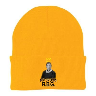 Notorious RBG Crown Ruth Bader Ginsburg Knit Cap Winter Beanie