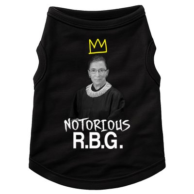 Notorious RBG Crown Ruth Bader Ginsburg Doggie Tank