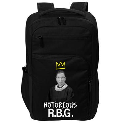 Notorious RBG Crown Ruth Bader Ginsburg Impact Tech Backpack