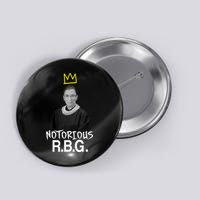 Notorious RBG Crown Ruth Bader Ginsburg Button