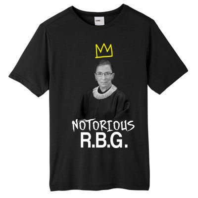 Notorious RBG Crown Ruth Bader Ginsburg Tall Fusion ChromaSoft Performance T-Shirt