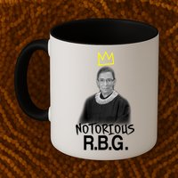 Notorious RBG Crown Ruth Bader Ginsburg Mug