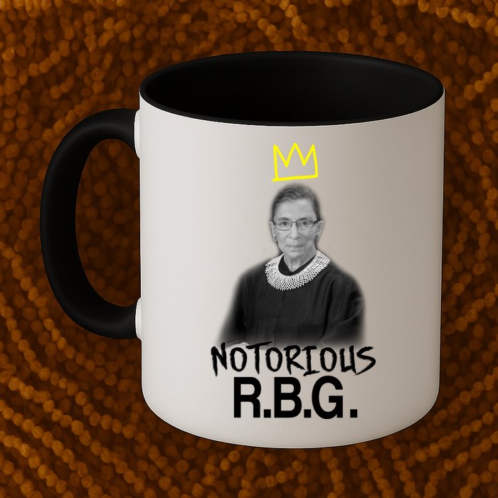 Notorious RBG Crown Ruth Bader Ginsburg Mug
