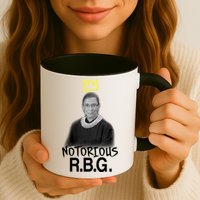 Notorious RBG Crown Ruth Bader Ginsburg Mug