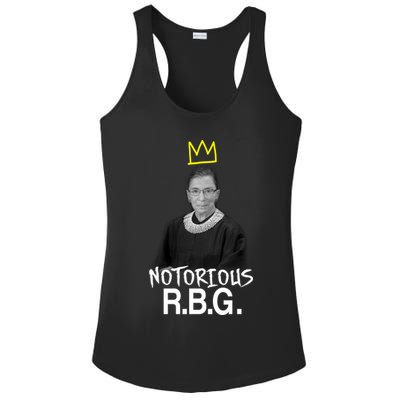 Notorious RBG Crown Ruth Bader Ginsburg Ladies PosiCharge Competitor Racerback Tank