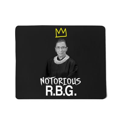 Notorious RBG Crown Ruth Bader Ginsburg Mousepad